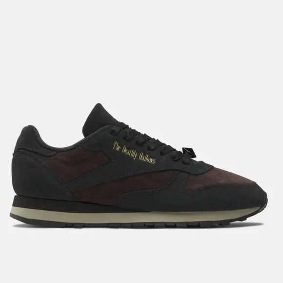 170$ Harry Potter Reebok Classic Leather Deathly Hallows Unisex Shoes 100201817 - Picture 2 of 7